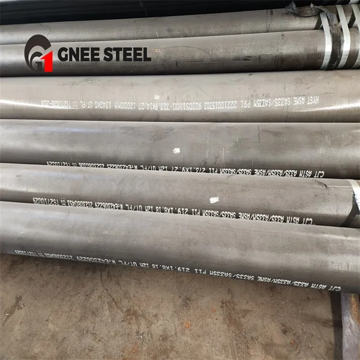 Tubo sem costura ASTM A335 grau P11