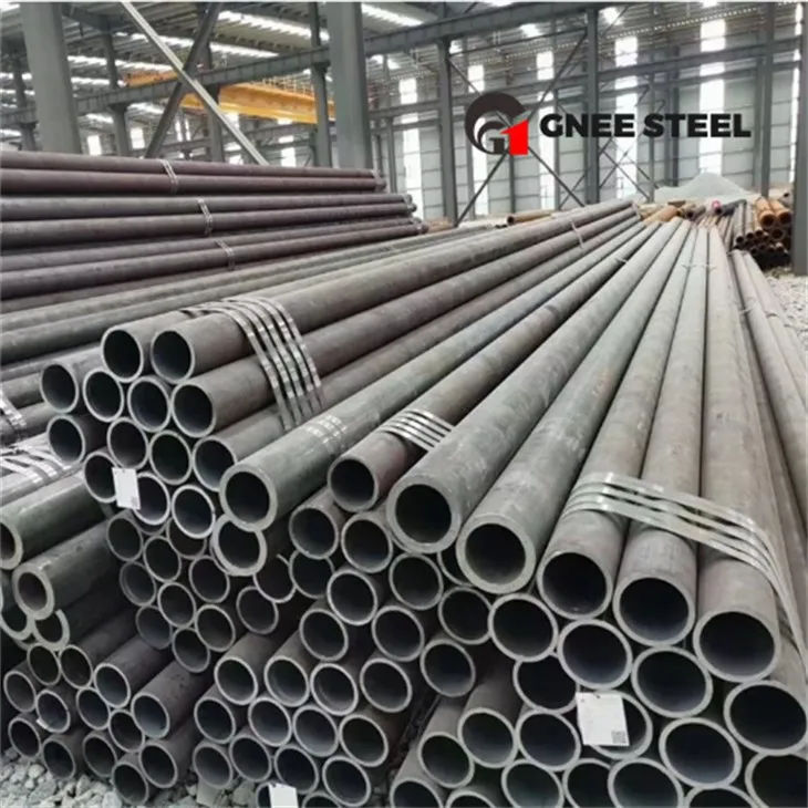 Tubos sem costura de carbono DIN 2609 15Mo3