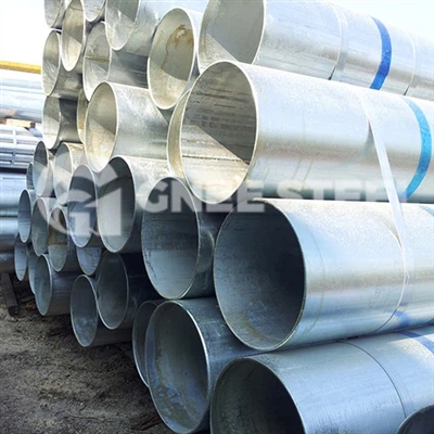 ASTM A53 GRADE B ERW TUBO ASME B36.10 HDG