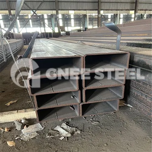 Tubo retangular de carbono Q460