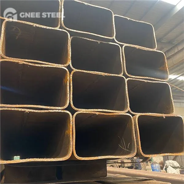 S235J 0 tubo de aço retangular