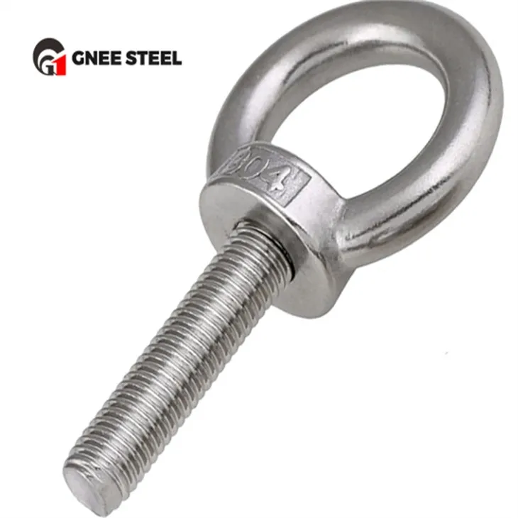 Parafusos de olhal de aço inoxidável SS304 SS316