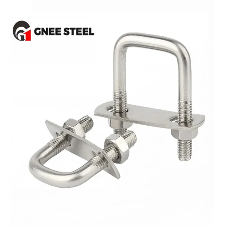 Parafusos U A2-70 A4-80 de aço inoxidável